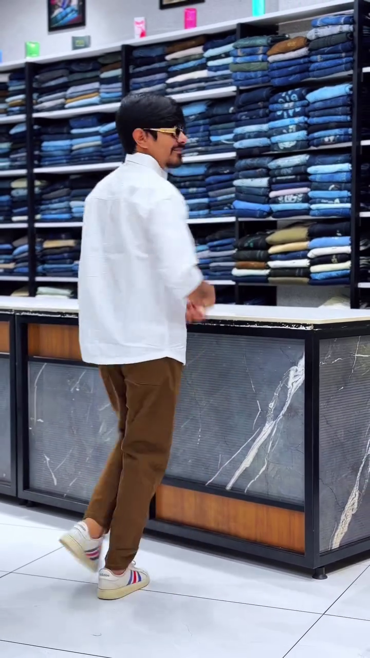Smart Casual with a Twist: Artistic Shirt & Earth-Tone Styling
