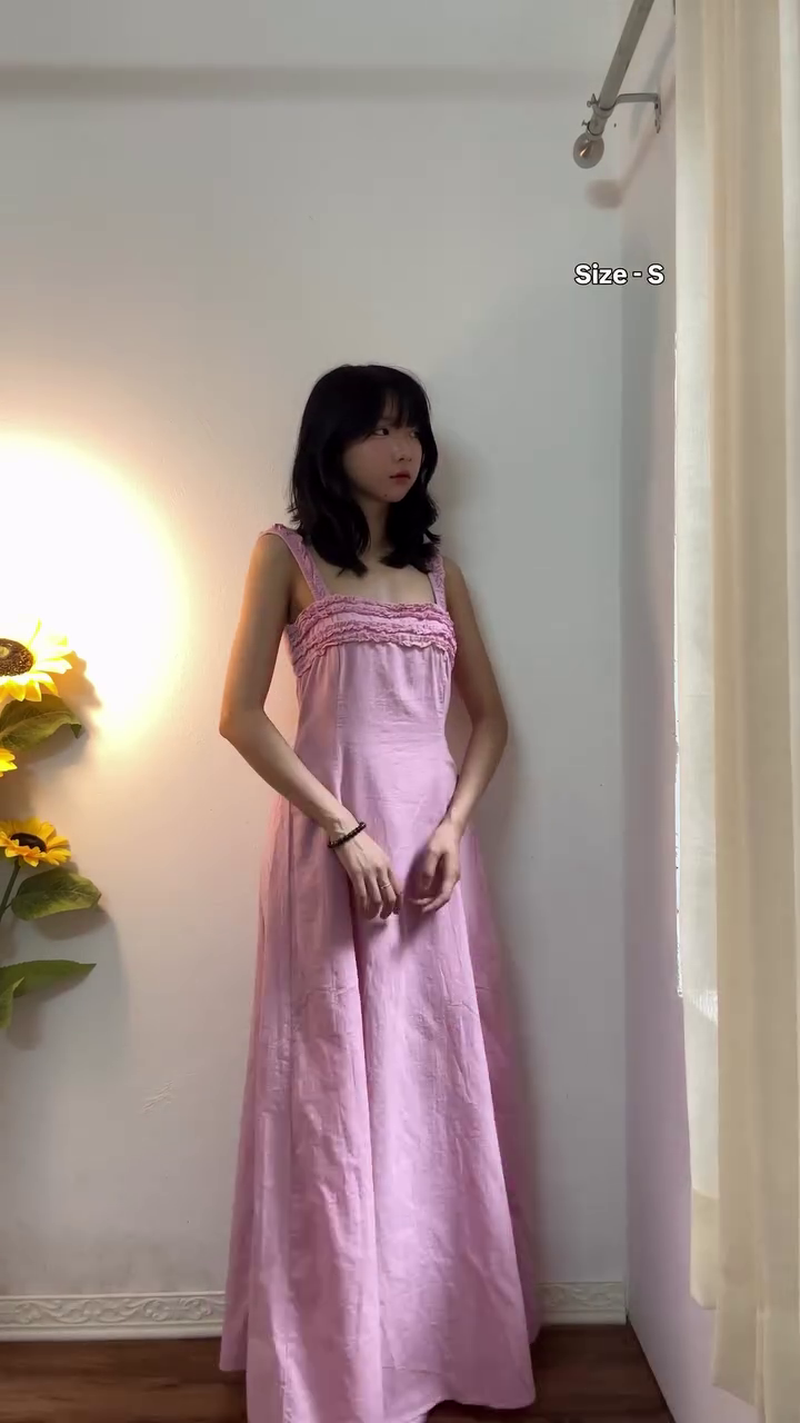 Chic Blush  Maxi Dress – Elegant Feminine Evening Wear