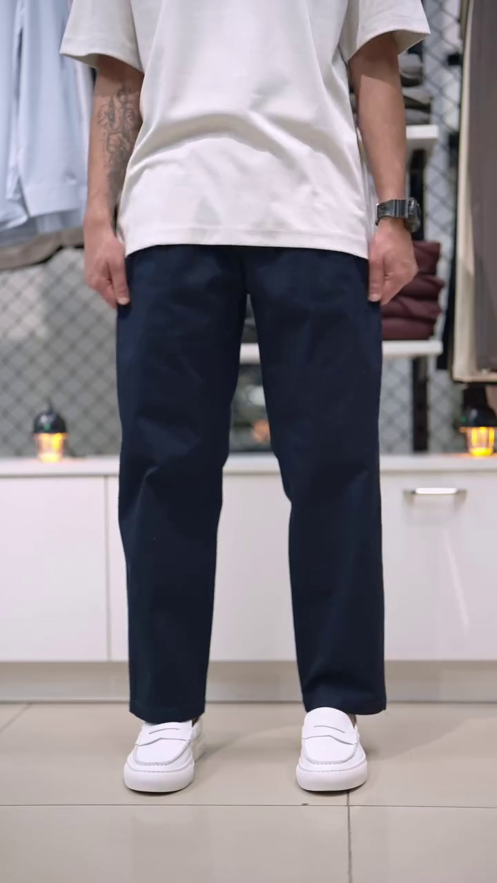 Trendy Olive Green & Black Wide-Leg Pants Collection – Relaxed Fit for Modern Streetwear Style