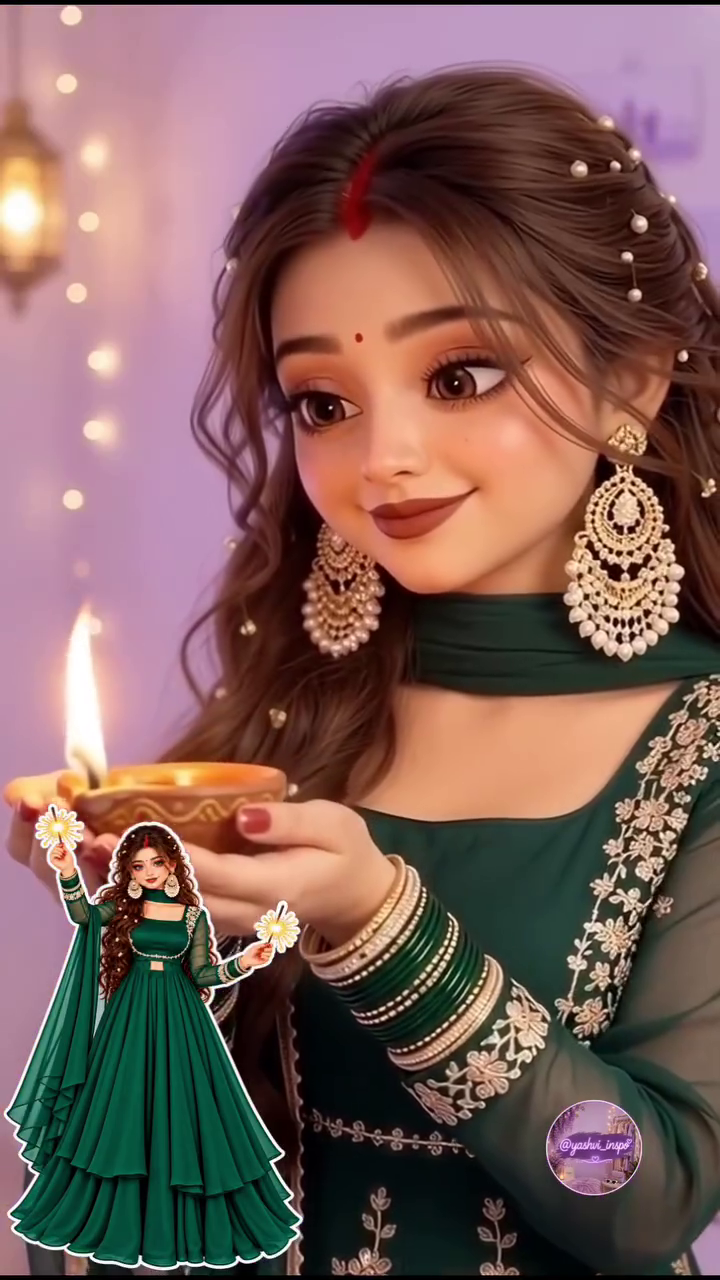 Elegant Emerald Green Anarkali Gown – A Perfect Blend of Royal Charm and Traditional Beauty