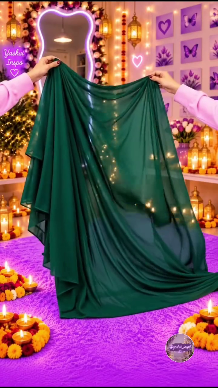 Elegant Emerald Green Anarkali Gown – A Perfect Blend of Royal Charm and Traditional Beauty